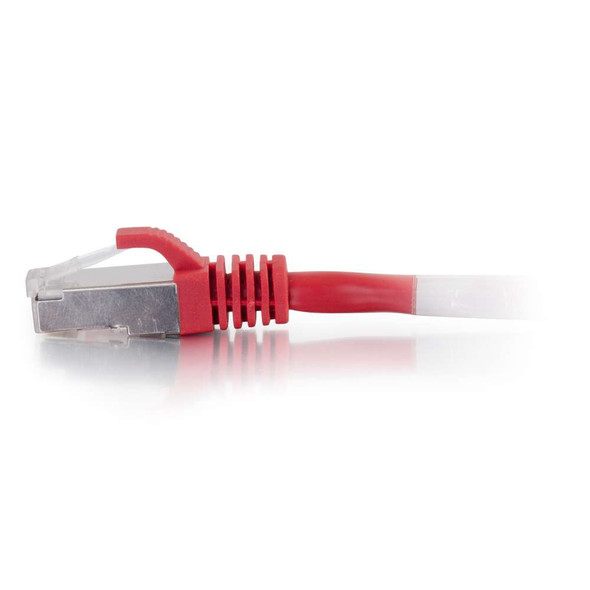 C2G 2ft Cat6 STP networking cable Red 0.6 m U/FTP (STP) 757120008439 00843