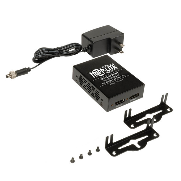 Tripp Lite 2-Port DisplayPort 1.2 Multi-Stream Transport (MST) Hub, 3840 x 2160 4K x 2K UHD 037332175878 B156-002