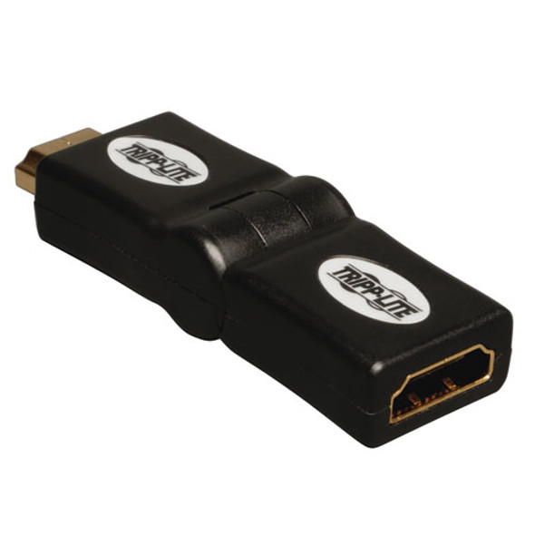 Tripp Lite HDMI Male to Female Swivel Adapter Up / Down Angled Connector (M/F) 037332165374 P142-000-UD