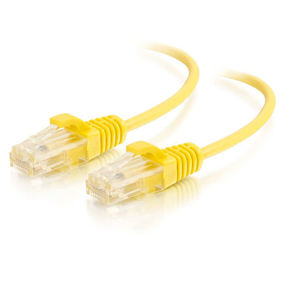 C2G 01173 Networking Cable Yellow 2.1336 M Cat6 U/Utp (Utp) 757120011736 01173