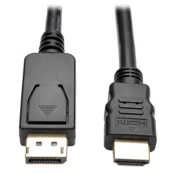 Tripp Lite Displayport 1.2 To Hdmi Adapter Cable, Dp With Latches To Hdmi (M/M), Uhd 4K X 2K/1080P, 0.91 M 037332191984 P582-003-V2