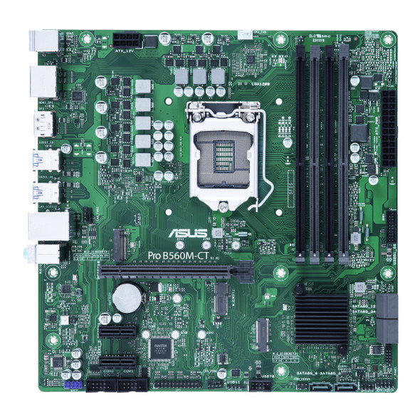 ASUS PRO B560M-CT/CSM motherboard Intel B560 LGA 1200 micro ATX PRO B560M-CT/CSM 195553173360 03