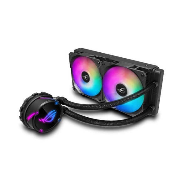 ASUS ROG STRIX LC 240 RGB Processor All-in-one liquid cooler 12 cm Black ROG STRIX LC 240 RGB 192876403105