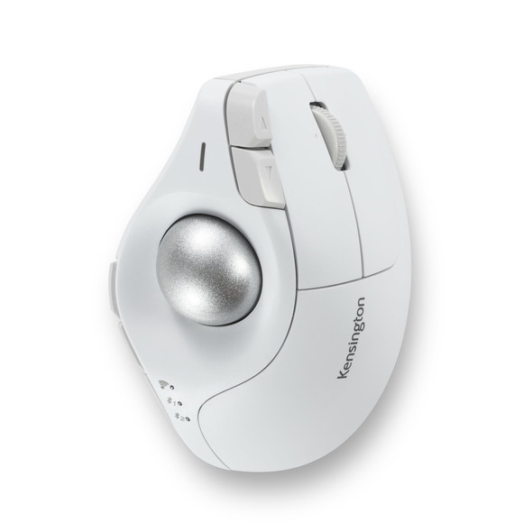 KENSINGTON PRO FIT ERGO VERTICAL WIRELESS TRACKBALL - WHITE 75263 085896752639