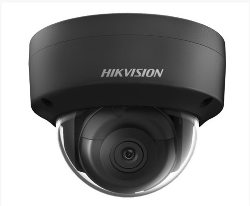HIKVISION Outdoor Dome Black, 8MP, H265+, 2.8mm, wired only, Day/Night, 120dB WDR, IR (30m DS-2CD2183G0-IB 2.8MM 842571124927