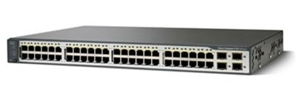 Cisco Systems CAT3750V2 48 10/100 POE + 4 SFP ENHANCED WS-C3750V248PSE-RF