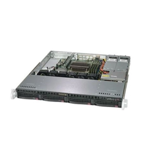 Supermicro SY SYS-5019C-MR H4 LGA1151 C246 128GB DDR4 PCIE USB Black Brown Box