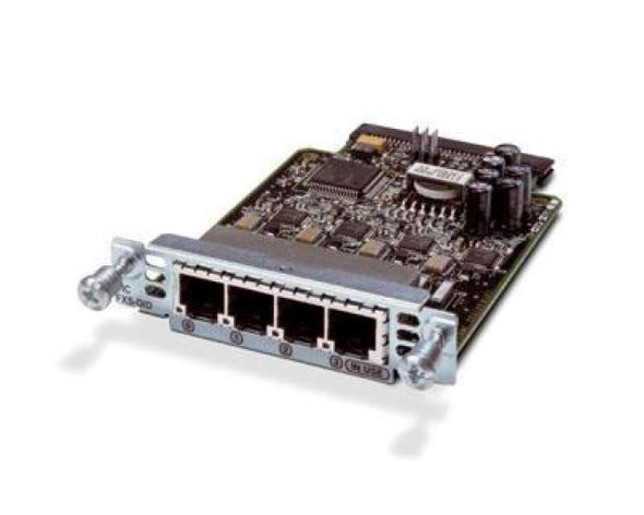 Cisco Systems FOUR-PORT VOICE INTERFACE CARD - FXS AND VIC3-4FXS/DID-RF