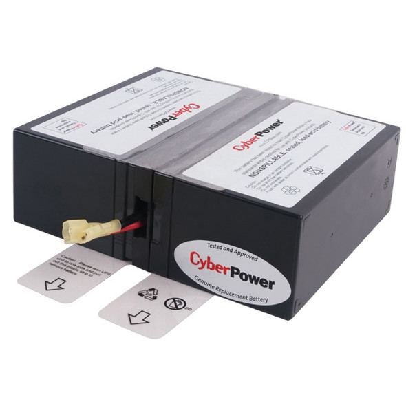 CYBERPOWER SYSTEMS REPLACEMENT BATTERY CARTRIDGE, 12V 7AH UPS 2 BATTERY PACK 18-MONTH Warranty RB1270X2A 649532602025