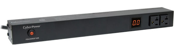 Cyberpower Systems 20A Metered Pdu 1U 10 Out 5-20R Pdu20M2F8R 0649532901944