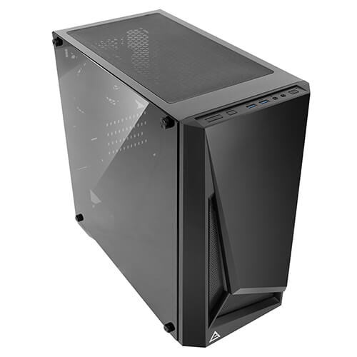 Antec CS DP301M Dark Phantom series compact microATX Gaming Case Retail