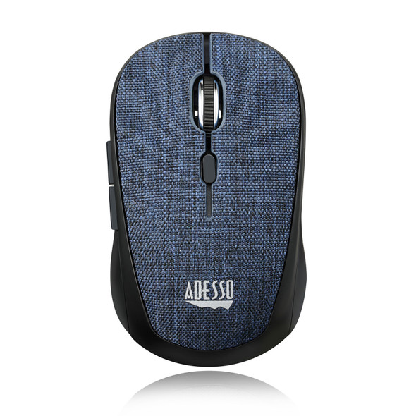 Adesso MC IMOUSE S80L Wireless Fabric Optical Mini Mouse USB Blue Retail