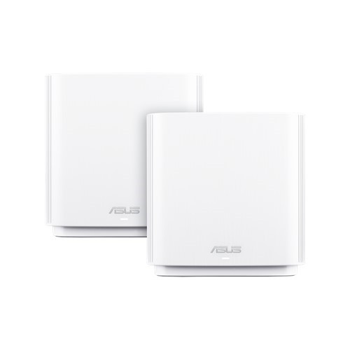 Asus RT ZenWiFi AC 2PK White CA AC3000 Tri-band Whole-Home Mesh WiFi System