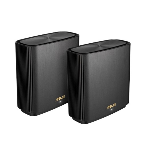 Asus RT ZenWiFi AX 2PK Charcoal C AX6600 Whole-Home Tri-band Mesh WiFi6 System