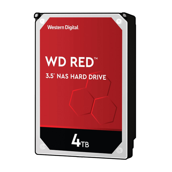 Western Digital NAS WD40EFAX 4TB SATA 256M Cache 3.5 WD Red Bulk Pack