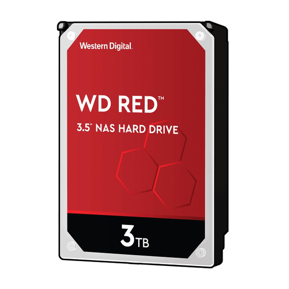 Western Digital NAS WD30EFAX 3TB SATA 256M Cache 3.5 WD Red Brown Box