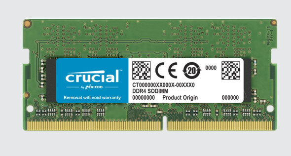 Crucial CT32G4SFD8266 32G DDR4 2666MT s CL19 DR x8 Unbuffered SODIMM Retail