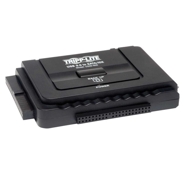 Tripp Lite USB 3.0 SuperSpeed to Serial ATA (SATA) and IDE Adapter for 2.5 in. or 3.5 in. Hard Drives 32209