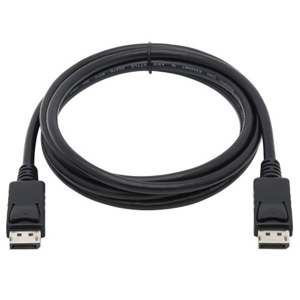 Tripp Lite DisplayPort 1.2 Digital Video and Audio Cable with Latches (M/M), 4K x 2K, 3840 x 2160 - 3.05 m 33316