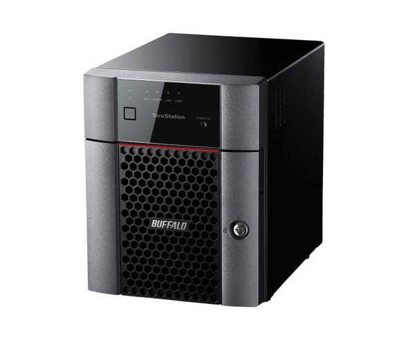 BUFFALO AMERICAS TeraStation 3420DN 8TB 4-Bay Desktop NAS (4x2TB) NAS HDD Included 2.5GBE RAID iS TS3420DN0804 747464134109