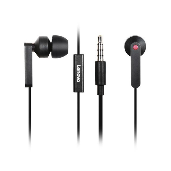 Lenovo 4XD0J65079 headphones/headset In-ear 3.5 mm connector Black 37639