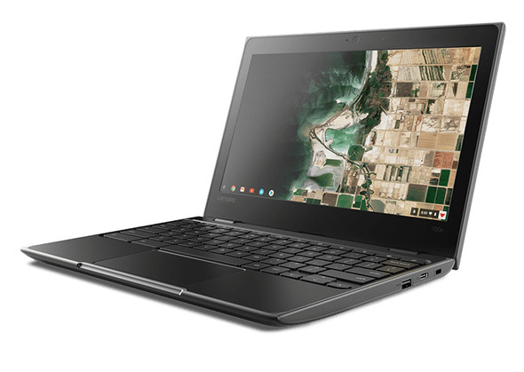 Lenovo 100e Chromebook 29.5 cm (11.6") HD Intel® Celeron® N 4 GB LPDDR4-SDRAM 32 GB eMMC Wi-Fi 5 (802.11ac) Chrome OS Black 81MA002FUS