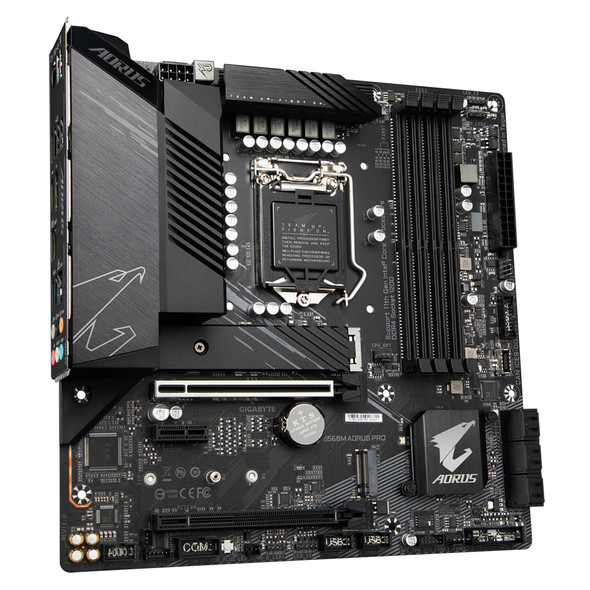 Gigabyte B560M AORUS PRO motherboard Intel B560 Express LGA 1200 micro ATX B560M AORUS PRO 889523027318