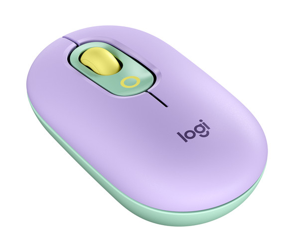 Logitech POP mouse Ambidextrous RF Wireless+Bluetooth Optical 4000 DPI 910-006544 097855172655