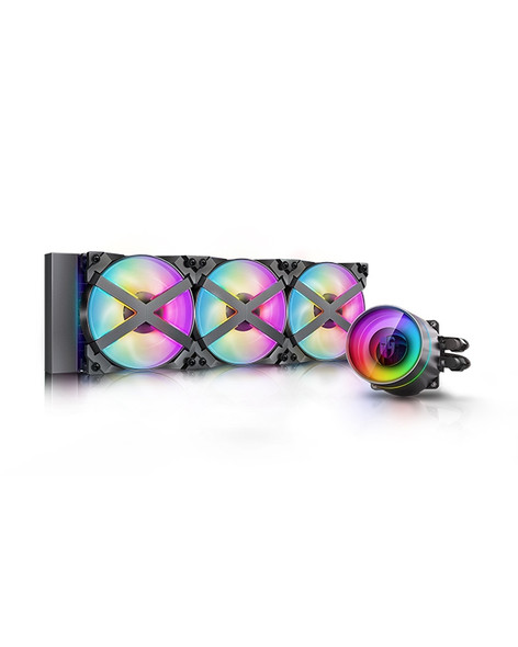 DeepCool Fan DP-GS-H12-CSL360EX-RGB CASTLE 360EX RGB AIO liquid CPU cooler Retail