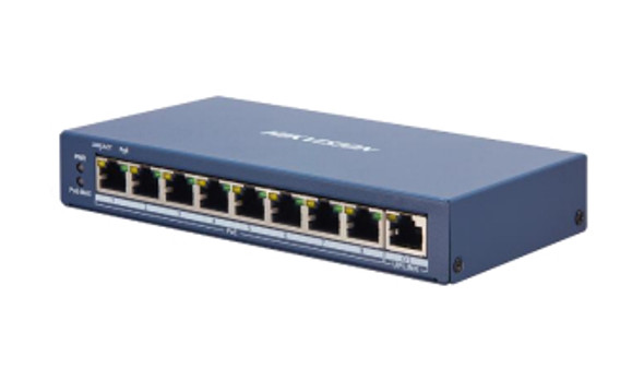 Hikvision Digital Technology DS-3E1309P-EI network switch Managed L2 Fast Ethernet (10/100) Power over Ethernet (PoE) Grey DS-3E1309P-EI