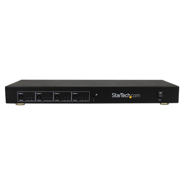 StarTech.com 4x4 HDMI Matrix Switcher and HDMI over HDBaseT CAT5 Extender - 230ft (70m) - 1080p ST424HDBT