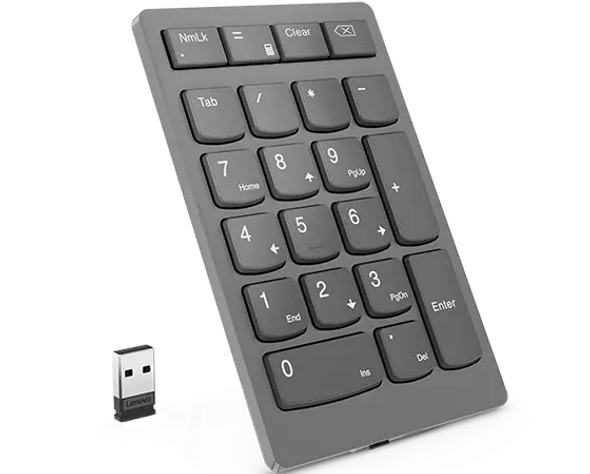 Lenovo 4Y41C33791 numeric keypad Universal RF Wireless Grey 4Y41C33791 195477831599 03