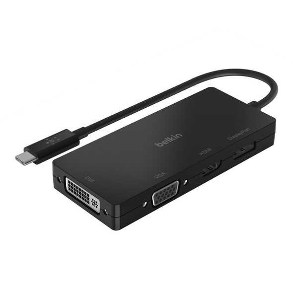 Belkin AVC003BK-BL notebook dock/port replicator Wired USB 3.2 Gen 1 (3.1 Gen 1) Type-C Black AVC003BK-BL 745883799077