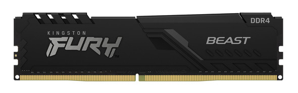 Kingston Technology Kingston 16Gb 3200Mhz Ddr4 Cl16 Dimm 1Gx8 Fury Beast Black Kf432C16Bb1/16 740617319880