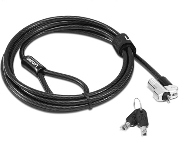 Lenovo NanoSaver cable lock Black 1.8 m 4XE1B81915 195348792967