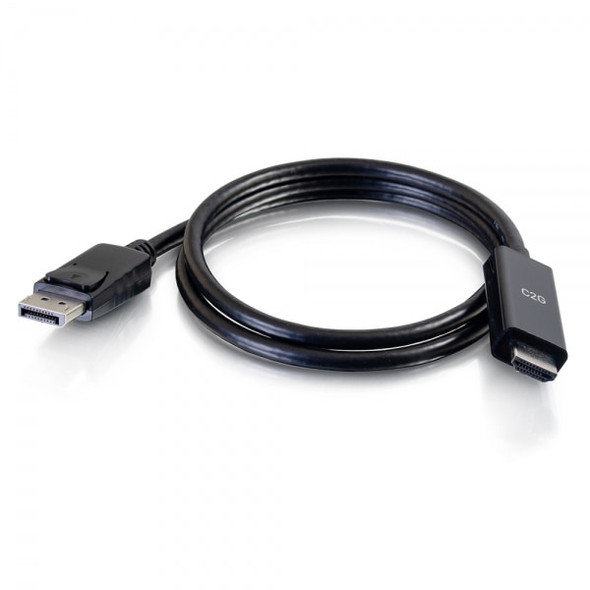 C2G 50195 video cable adapter 3 m DisplayPort HDMI Black 50195 757120501954