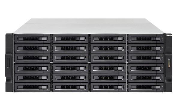 QNAP TS-2483XU-RP NAS Rack (4U) Ethernet LAN Black E-2136 TS-2483XU-RP-E2136-16G-US 885022016563