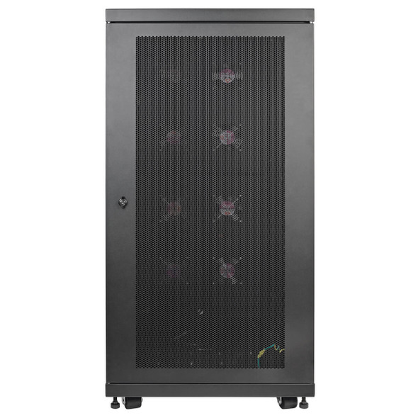 Tripp Lite SR24UBFFD rack cabinet 24U Freestanding rack Black SR24UBFFD 037332188786