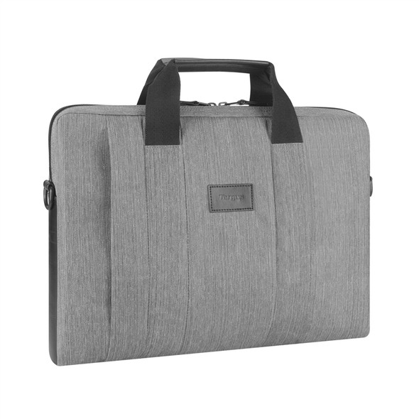 Targus City Smart notebook case 39.6 cm (15.6") Briefcase Grey TSS59404CA 092636279509