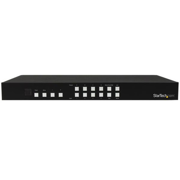 StarTech.com 4x4 HDMI Matrix Switch with Picture-and-Picture Multiviewer or Video Wall VS424HDPIP 065030858403