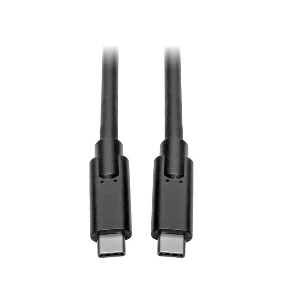 Tripp Lite U420-010 USB-C Cable (M/M) - USB 3.1, Gen 1 (5 Gbps), Thunderbolt 3 Compatible, 10 ft. (3.05 m) U420-010 037332218421