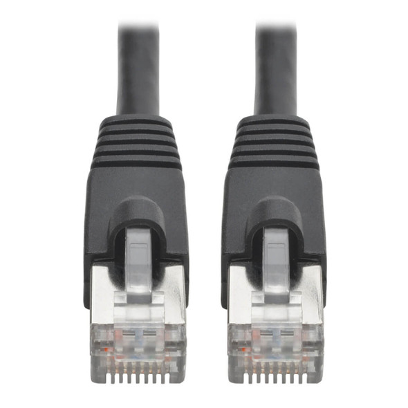 Tripp Lite N262-030-BK Cat6a 10G-Certified Snagless Shielded STP Ethernet Cable (RJ45 M/M), PoE, Black, 30 ft. (9.14 m) N262-030-BK 037332239662