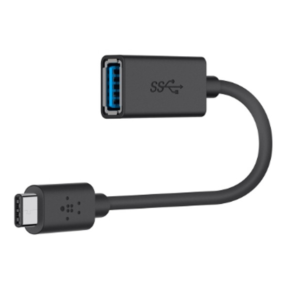 Belkin B2B150-BLK USB cable USB 3.2 Gen 1 (3.1 Gen 1) USB C USB A Black B2B150-BLK 745883740079