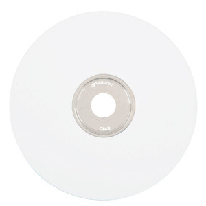 Verbatim CD-R 80MIN 700MB 52X White Inkjet Printable 100pk Spindle 100 pc(s) 95251 023942952510