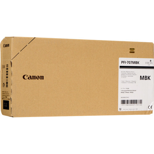 Canon PFI-707MBK ink cartridge Original Matte black 9820B001 013803248999