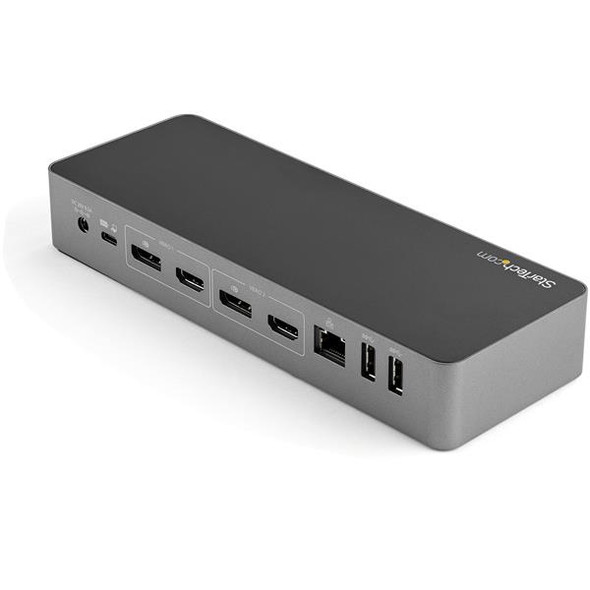 Startech.Com Universal Hybrid USB-A USB-C Docking Station for USB-C,TB3 & USB-A laptops w/ 2- DK30C2DPEP 065030879972