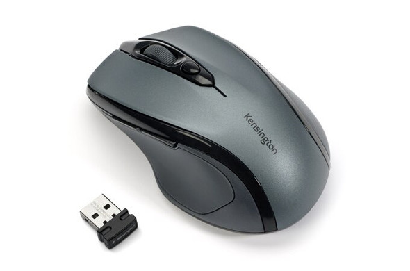 Kensington Pro Fit Mid-Size Wireless Mouse - Graphite Grey 38418