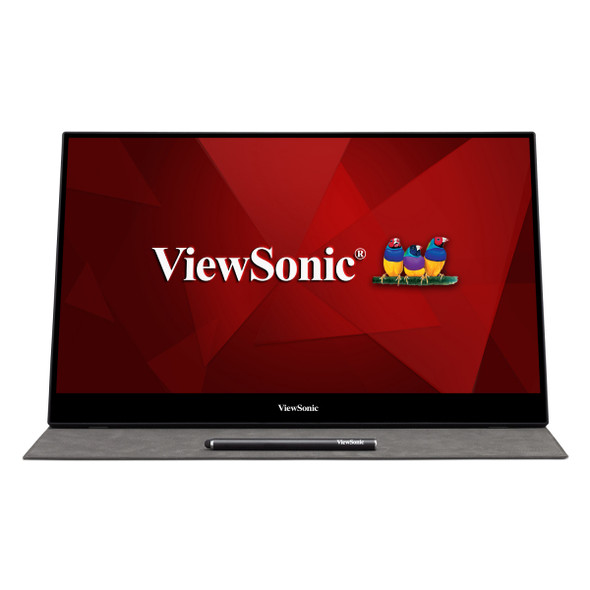 Viewsonic ID1655 touch screen monitor 39.6 cm (15.6") 1920 x 1080 pixels Multi-touch Silver ID1655 766907010633