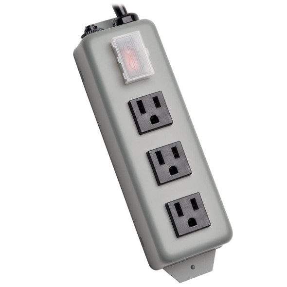 Tripp Lite 3SP9 power extension 2.7 m 3 AC outlet(s) Indoor/outdoor Black, Grey 3SP9 037332189653