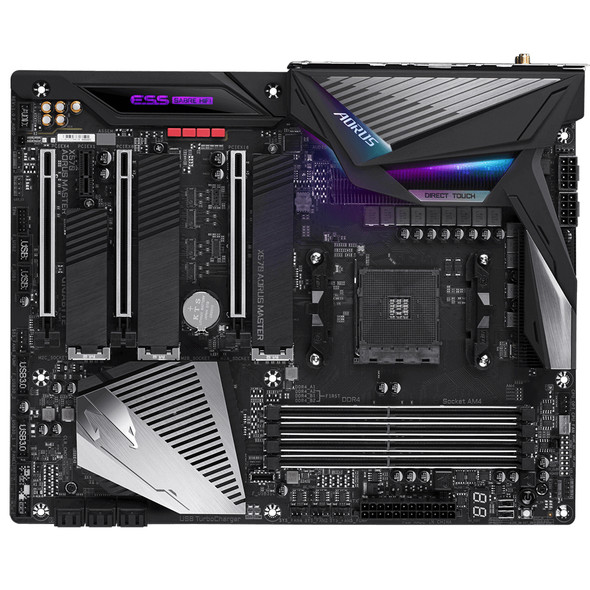 Gigabyte X570 AORUS MASTER (rev. 1.0) AMD X570 Socket AM4 ATX X570 AORUS MASTER 889523017470
